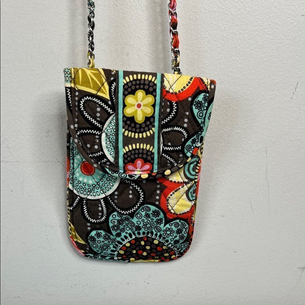 Vera Bradley Flower Shower Mini Bag with Chain Strap!